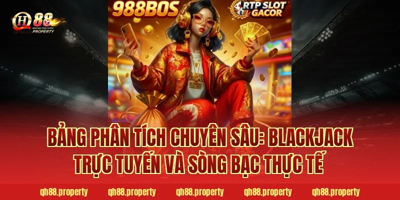 Bảng phân tích chuyên sâu: Blackjack trực tuyến và sòng bạc thực tế